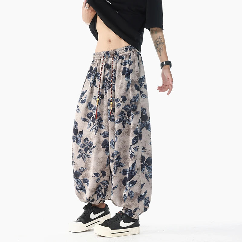Casual Floral Pants