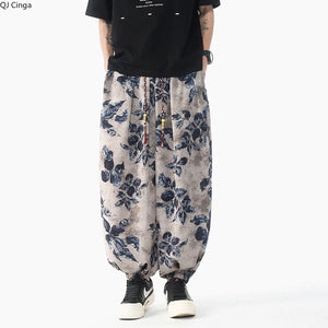 Casual Floral Pants