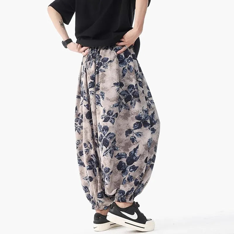 Casual Floral Pants