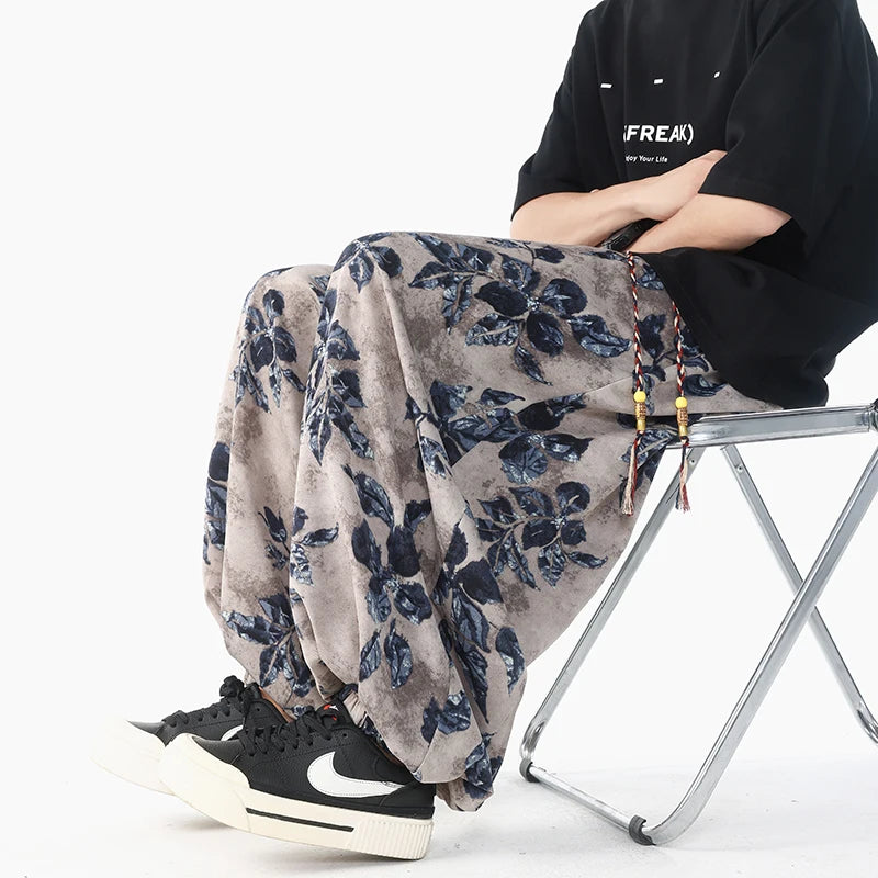 Casual Floral Pants