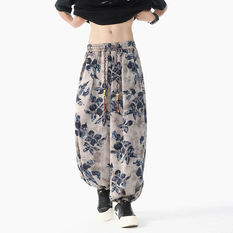 Casual Floral Pants