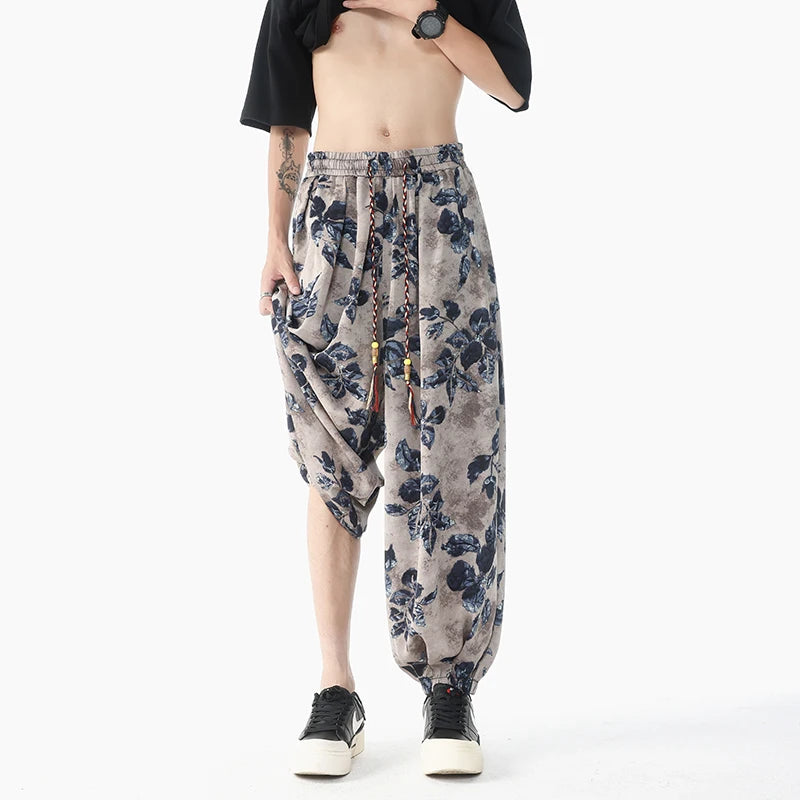 Casual Floral Pants