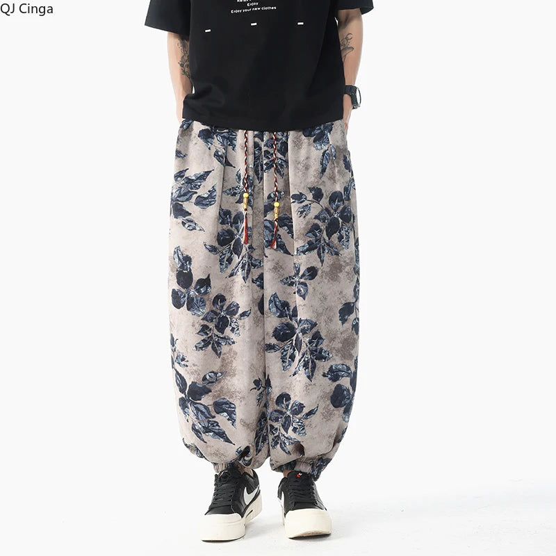 Casual Floral Pants